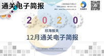 2020年12月通關(guān)電子簡(jiǎn)報(bào)(瀚而普)