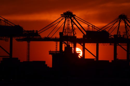 industry-sunset-port-facility-mood-51325 industry-sunset-port-facility-mood-51325
